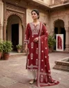 K 1231 By Naisha Cotton Chikankari Kurti With Bottom Dupatta 